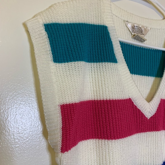 Vintage sweater vest 80s - Picture 2 of 4